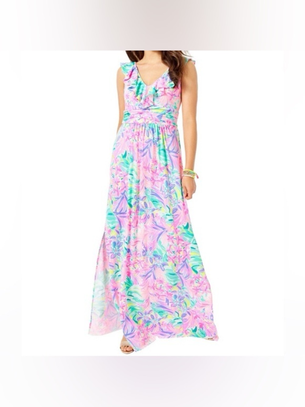 Lilly Pulitzer Women’s Mirella Maxi Dress It Was All A Dream | Size XS